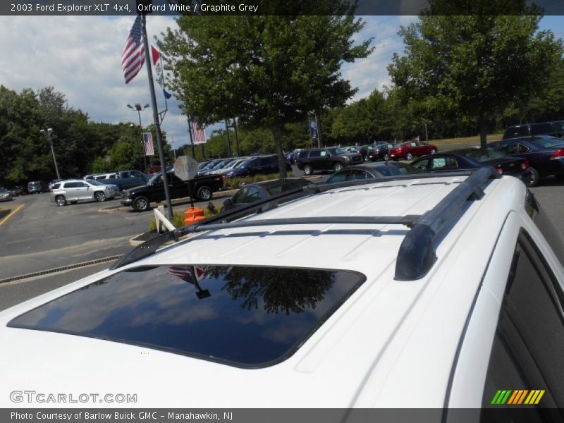Oxford White / Graphite Grey 2003 Ford Explorer XLT 4x4