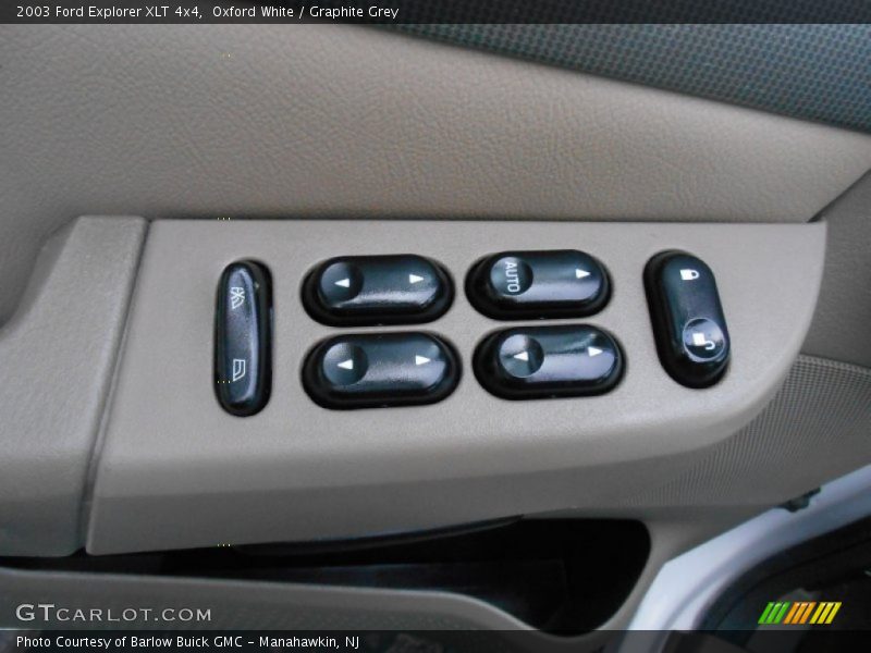 Oxford White / Graphite Grey 2003 Ford Explorer XLT 4x4