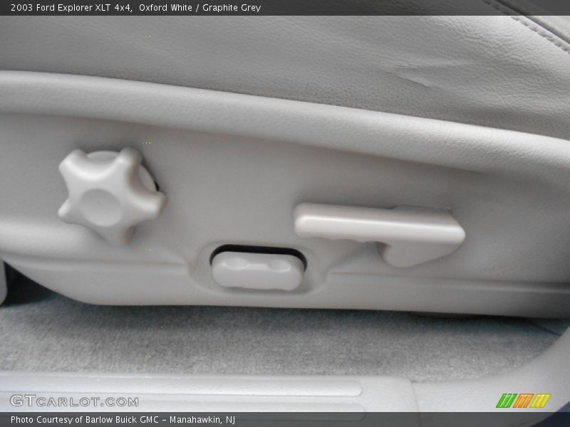 Oxford White / Graphite Grey 2003 Ford Explorer XLT 4x4