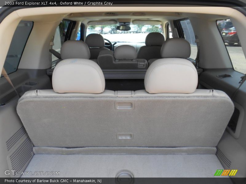 Oxford White / Graphite Grey 2003 Ford Explorer XLT 4x4