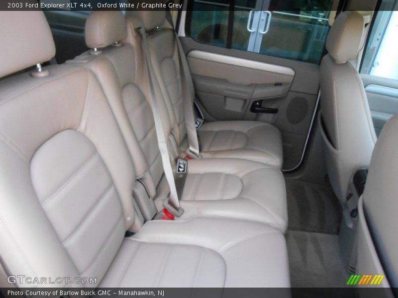 Oxford White / Graphite Grey 2003 Ford Explorer XLT 4x4