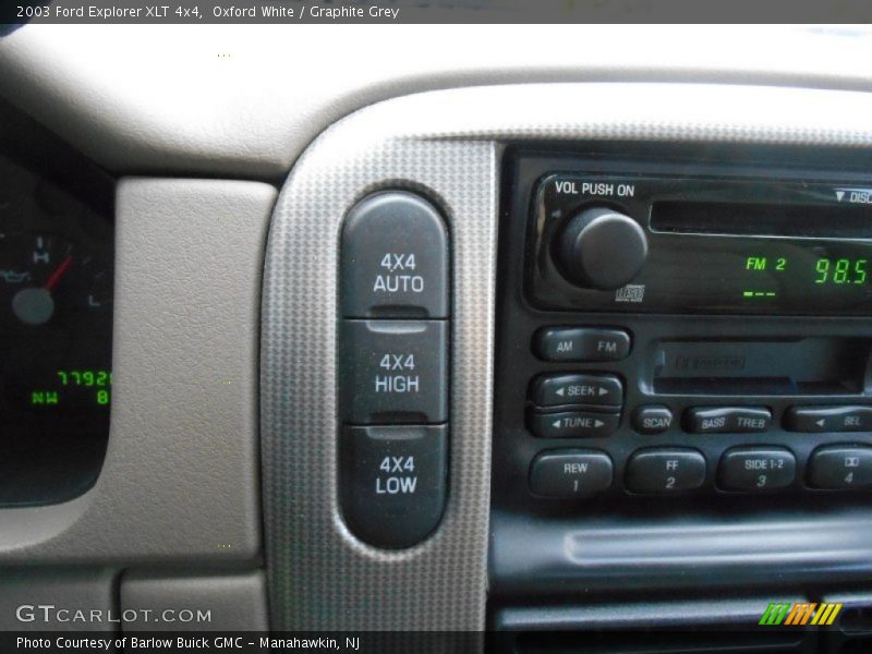 Oxford White / Graphite Grey 2003 Ford Explorer XLT 4x4
