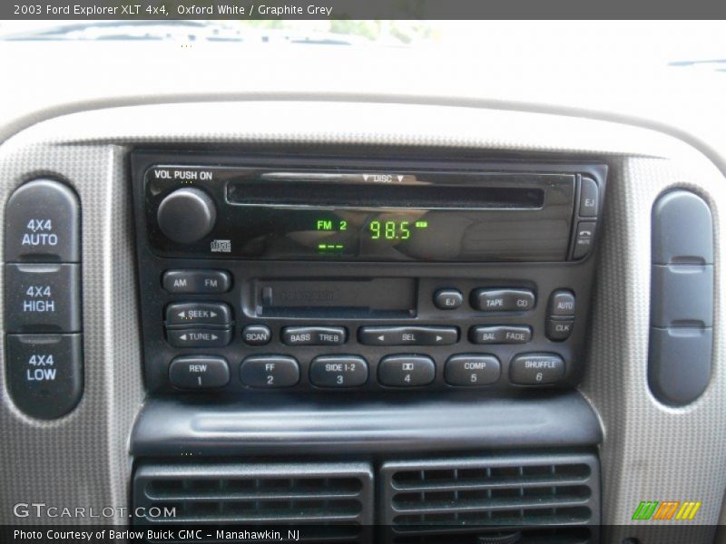 Oxford White / Graphite Grey 2003 Ford Explorer XLT 4x4
