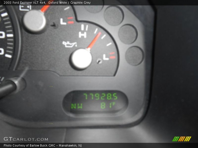 Oxford White / Graphite Grey 2003 Ford Explorer XLT 4x4