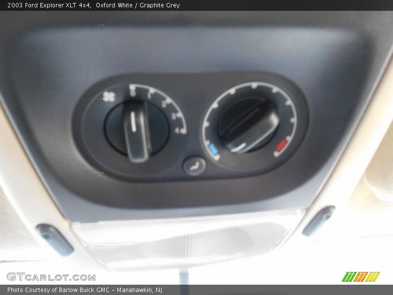 Oxford White / Graphite Grey 2003 Ford Explorer XLT 4x4