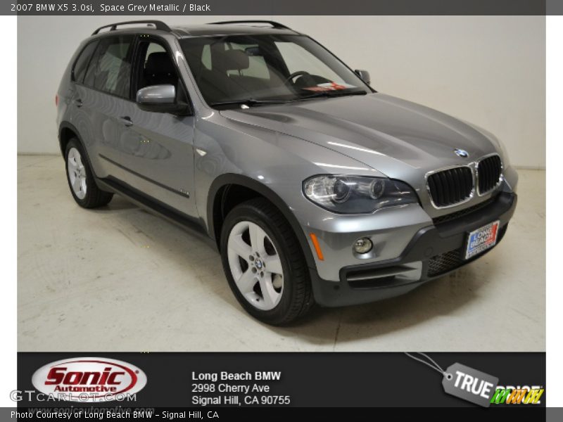 Space Grey Metallic / Black 2007 BMW X5 3.0si