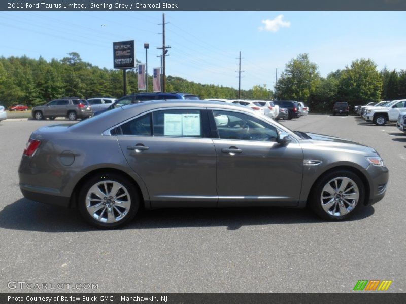 Sterling Grey / Charcoal Black 2011 Ford Taurus Limited