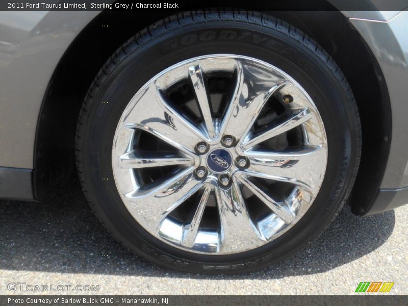 Sterling Grey / Charcoal Black 2011 Ford Taurus Limited