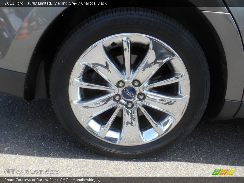 Sterling Grey / Charcoal Black 2011 Ford Taurus Limited