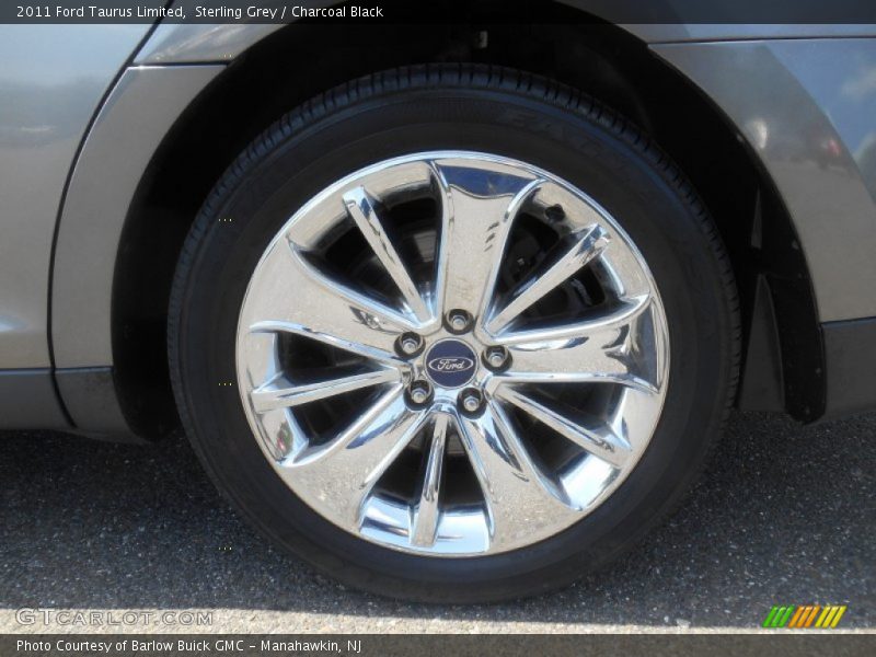 Sterling Grey / Charcoal Black 2011 Ford Taurus Limited