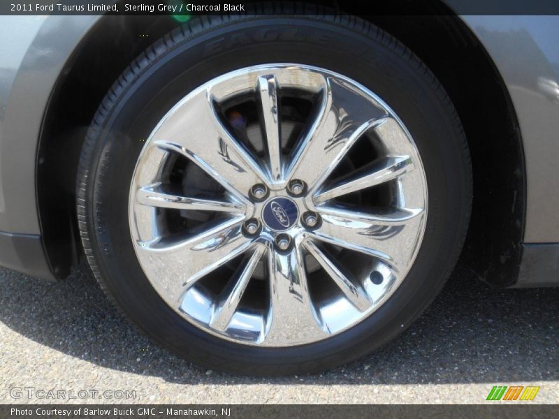 Sterling Grey / Charcoal Black 2011 Ford Taurus Limited