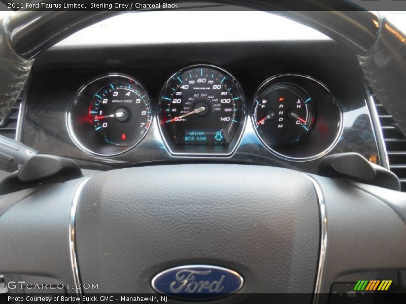 Sterling Grey / Charcoal Black 2011 Ford Taurus Limited