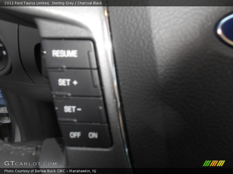 Sterling Grey / Charcoal Black 2011 Ford Taurus Limited