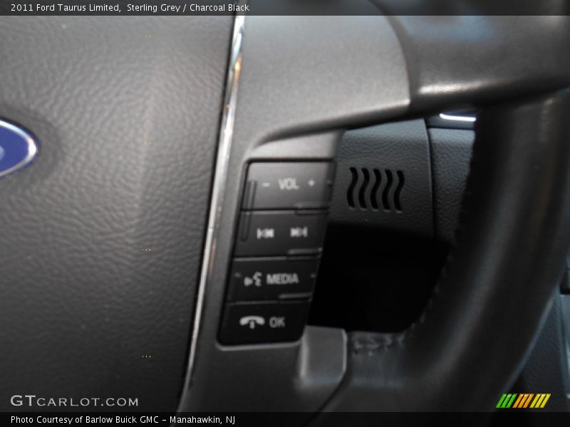 Sterling Grey / Charcoal Black 2011 Ford Taurus Limited