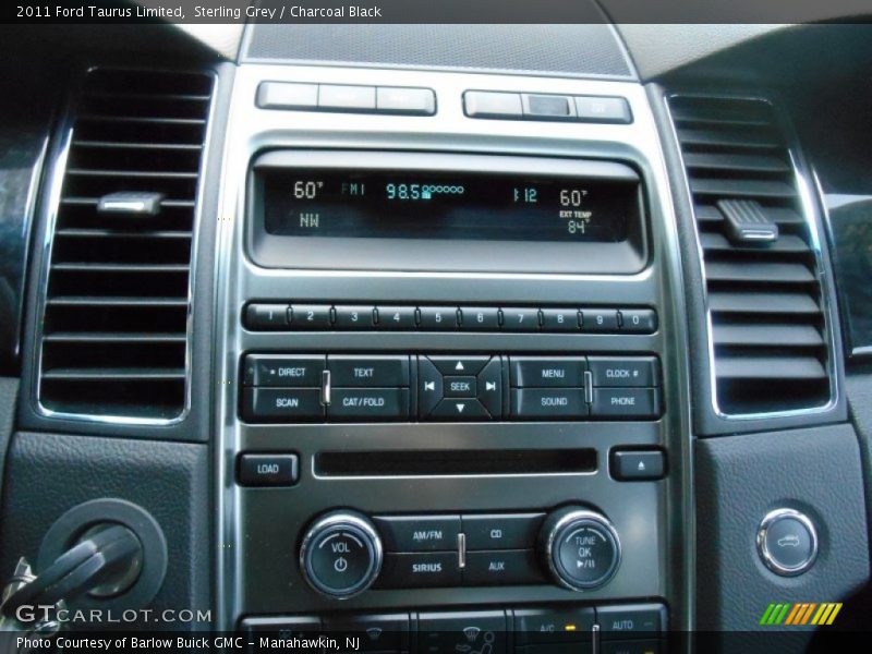 Sterling Grey / Charcoal Black 2011 Ford Taurus Limited