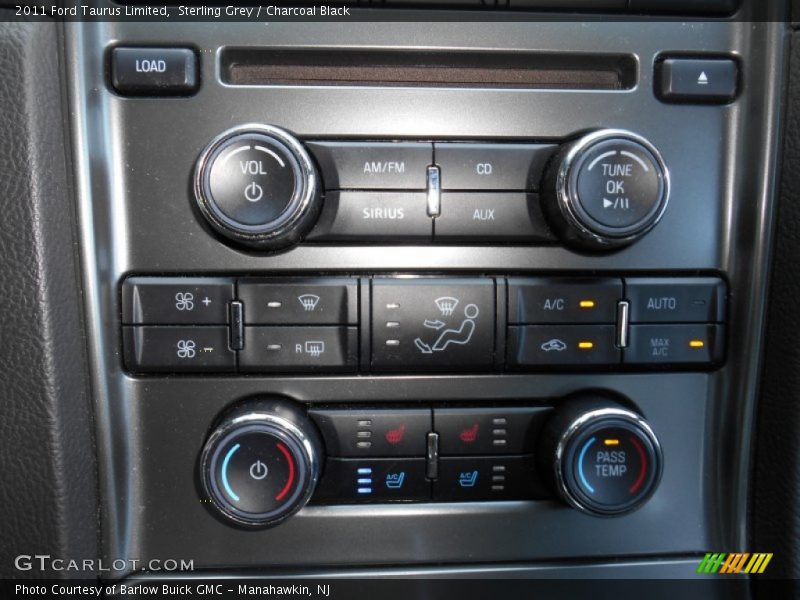 Sterling Grey / Charcoal Black 2011 Ford Taurus Limited