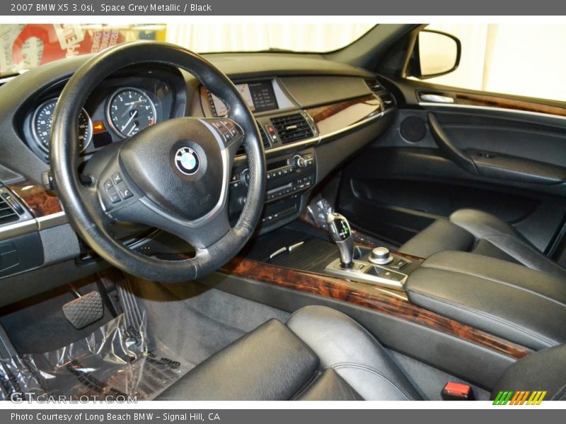 Space Grey Metallic / Black 2007 BMW X5 3.0si