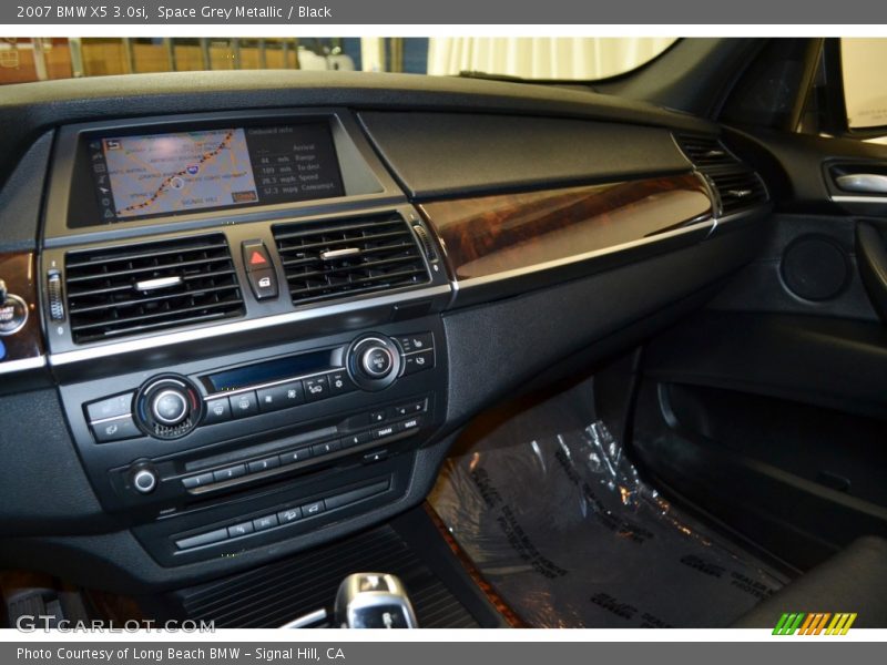 Space Grey Metallic / Black 2007 BMW X5 3.0si