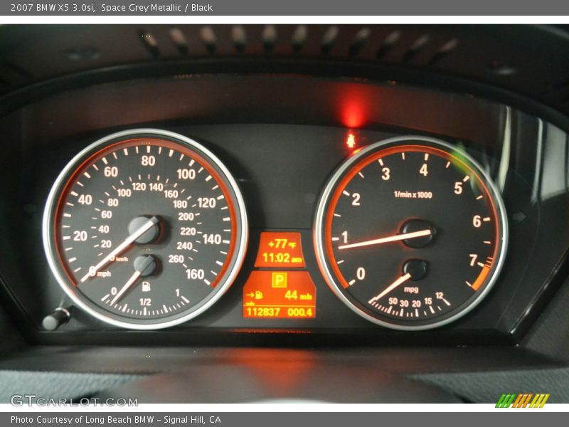 Space Grey Metallic / Black 2007 BMW X5 3.0si