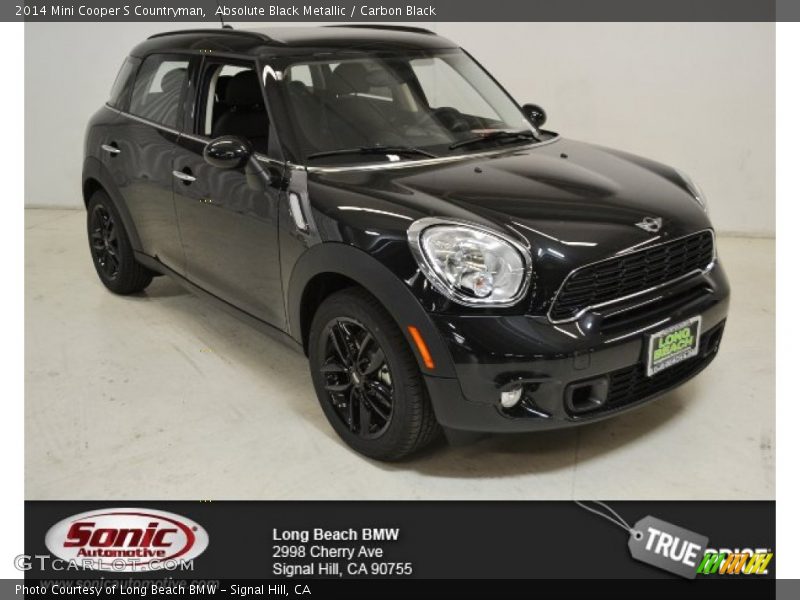Absolute Black Metallic / Carbon Black 2014 Mini Cooper S Countryman