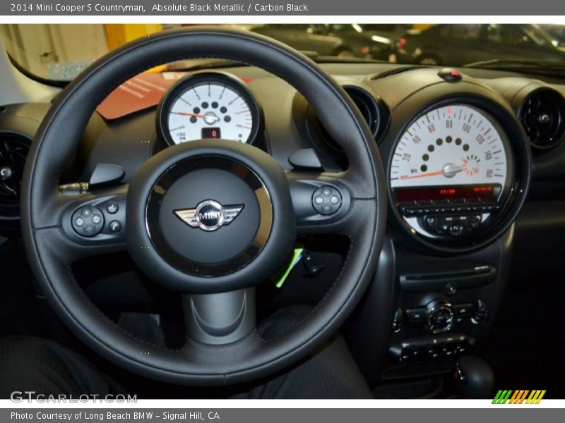 Absolute Black Metallic / Carbon Black 2014 Mini Cooper S Countryman