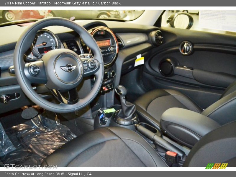 Moonwalk Gray Metallic / Carbon Black 2014 Mini Cooper Hardtop