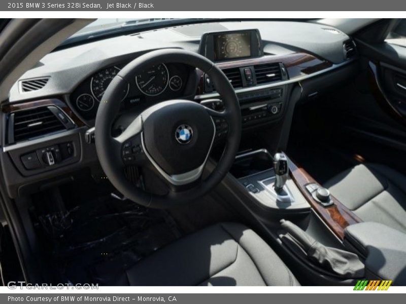 Jet Black / Black 2015 BMW 3 Series 328i Sedan