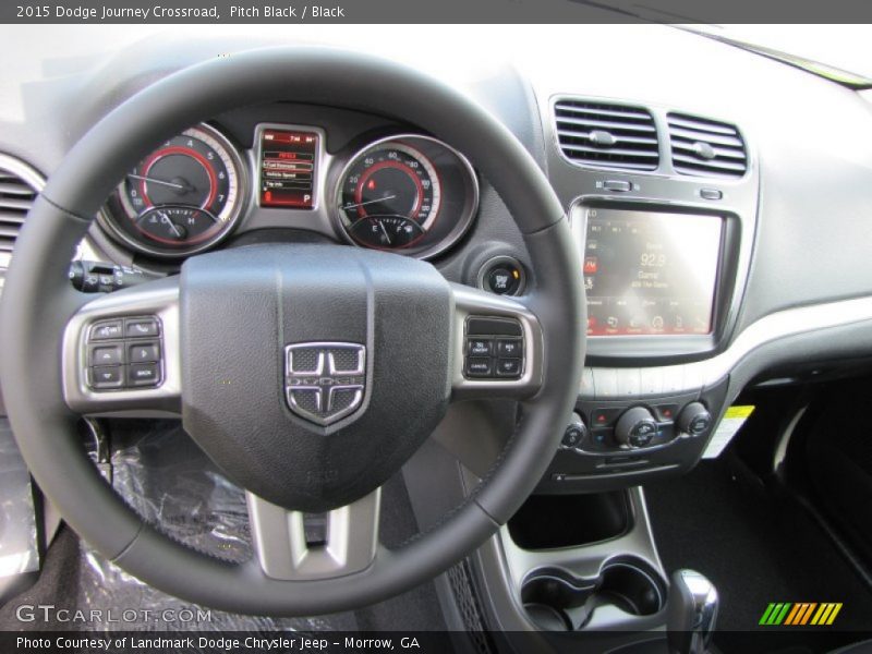 Pitch Black / Black 2015 Dodge Journey Crossroad