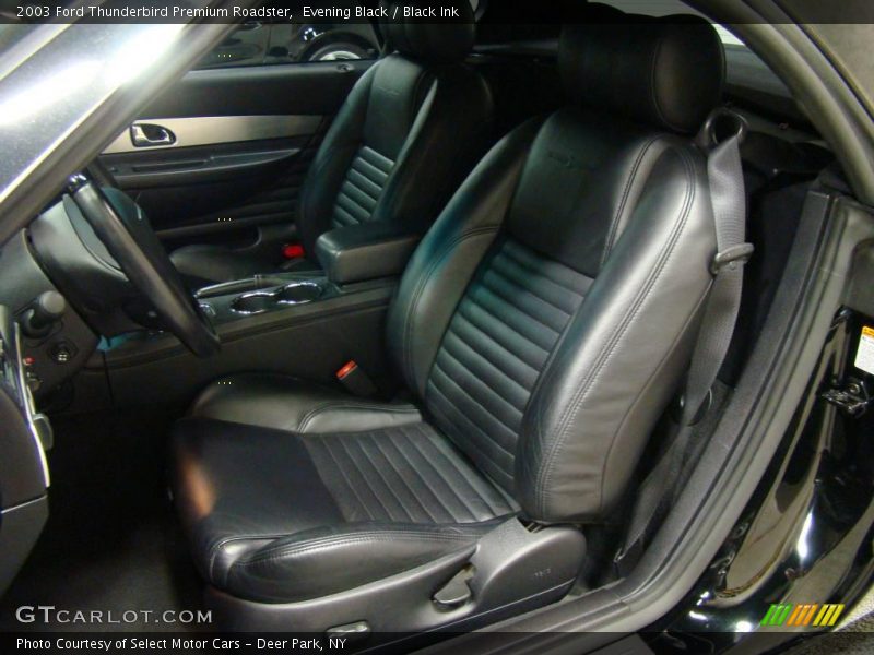 Evening Black / Black Ink 2003 Ford Thunderbird Premium Roadster
