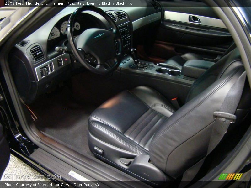 Evening Black / Black Ink 2003 Ford Thunderbird Premium Roadster