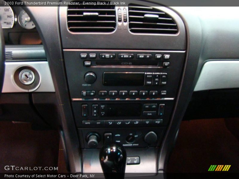 Evening Black / Black Ink 2003 Ford Thunderbird Premium Roadster