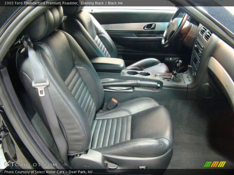 Evening Black / Black Ink 2003 Ford Thunderbird Premium Roadster