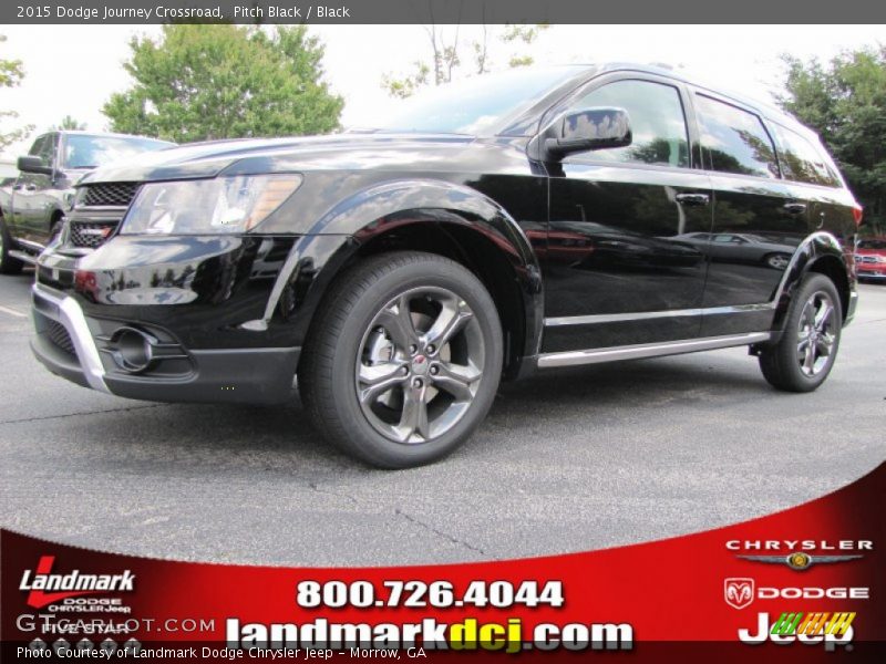 Pitch Black / Black 2015 Dodge Journey Crossroad
