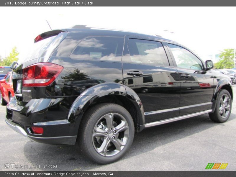 Pitch Black / Black 2015 Dodge Journey Crossroad