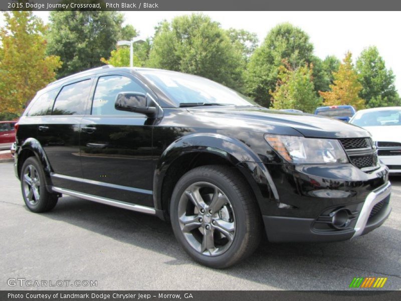 Pitch Black / Black 2015 Dodge Journey Crossroad
