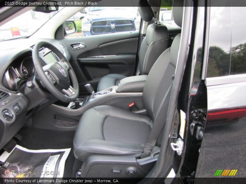 Pitch Black / Black 2015 Dodge Journey Crossroad
