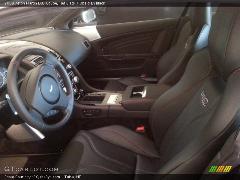 Jet Black / Obsidian Black 2009 Aston Martin DBS Coupe