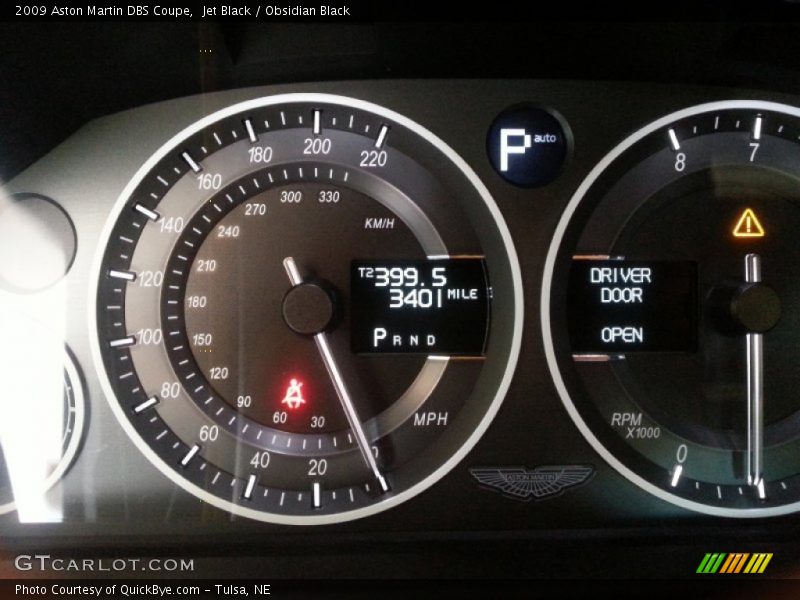  2009 DBS Coupe Coupe Gauges