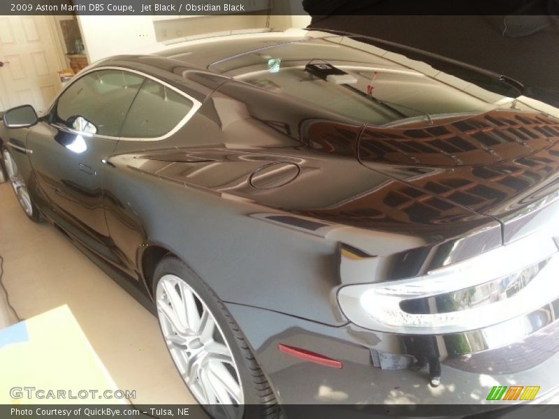 Jet Black / Obsidian Black 2009 Aston Martin DBS Coupe