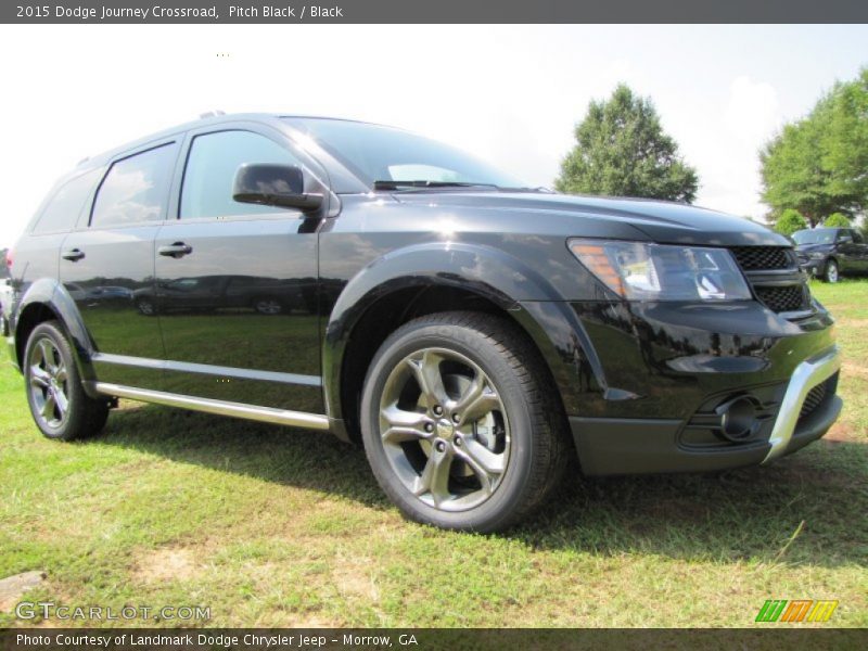 Pitch Black / Black 2015 Dodge Journey Crossroad