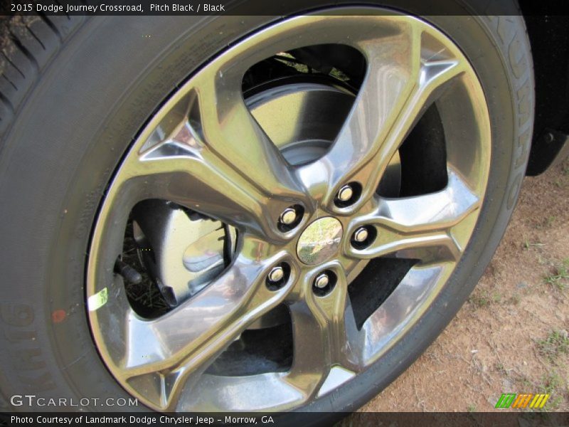 Pitch Black / Black 2015 Dodge Journey Crossroad