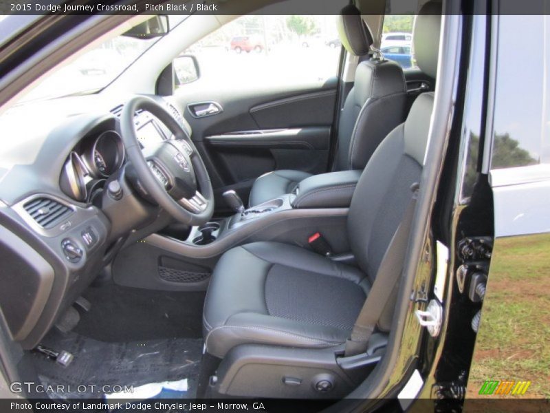 Pitch Black / Black 2015 Dodge Journey Crossroad