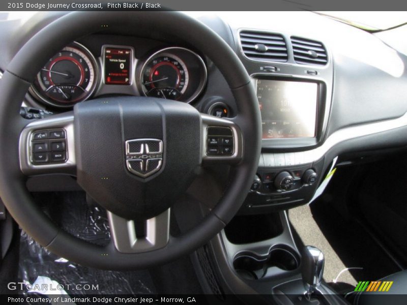 Pitch Black / Black 2015 Dodge Journey Crossroad