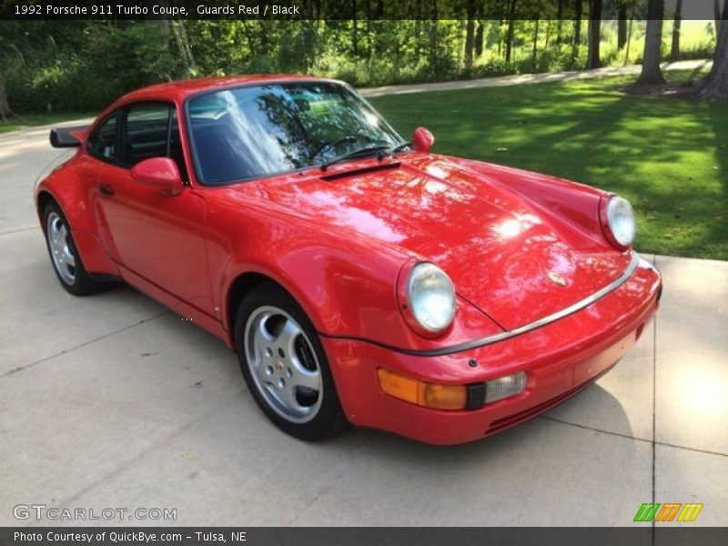 Front 3/4 View of 1992 911 Turbo Coupe