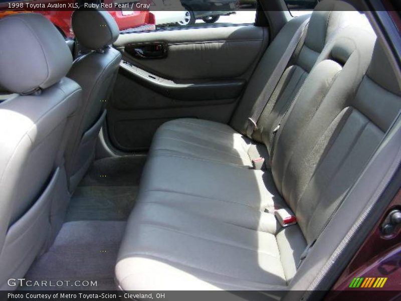 Ruby Red Pearl / Gray 1998 Toyota Avalon XLS