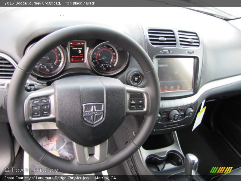Pitch Black / Black 2015 Dodge Journey Crossroad