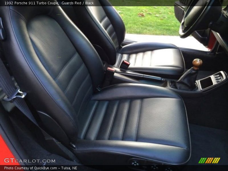 Front Seat of 1992 911 Turbo Coupe