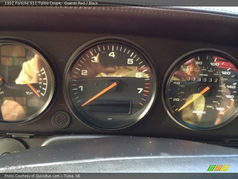  1992 911 Turbo Coupe Turbo Coupe Gauges