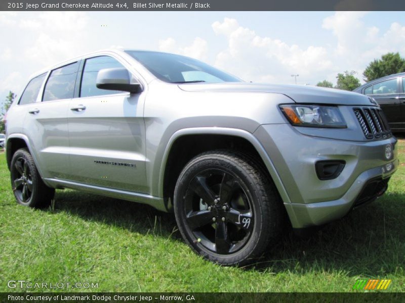 Billet Silver Metallic / Black 2015 Jeep Grand Cherokee Altitude 4x4