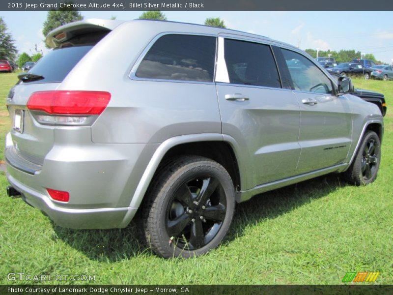 Billet Silver Metallic / Black 2015 Jeep Grand Cherokee Altitude 4x4